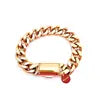 Love Lock Down | 18K Plated Chain Bracelet