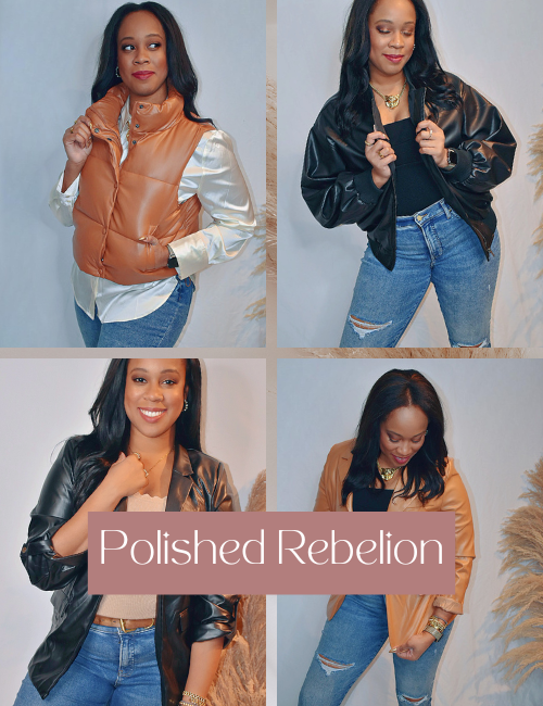Polished Rebellion | Faux Leather Collection