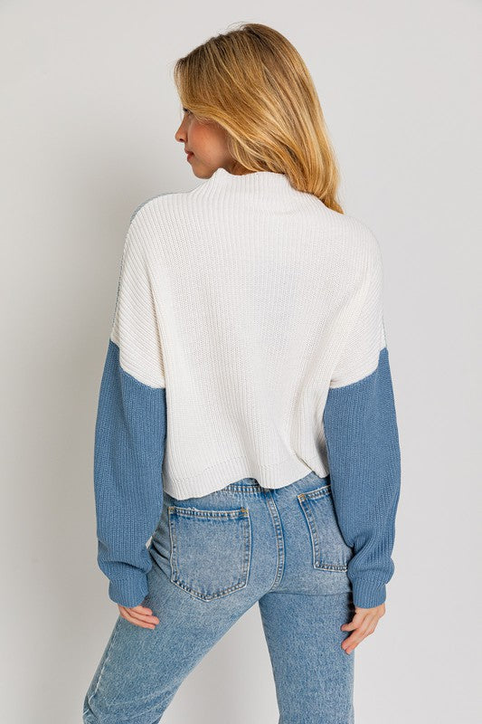 Smitten | Color Block Oversize Sweater