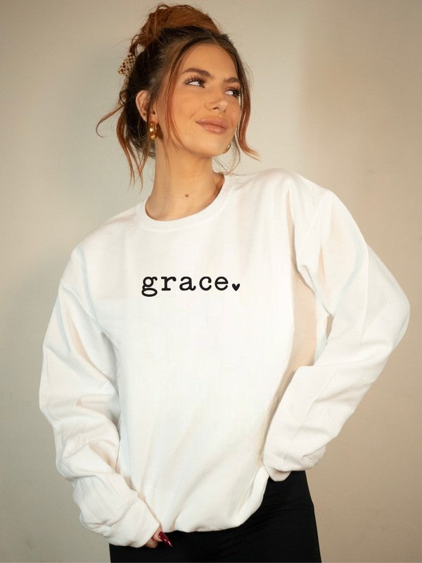 Grace on Grace | Bella Canvas Premium Sweatshirt