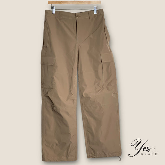 Dakota | Cargo Pants With Elastic Waist Band | Camel