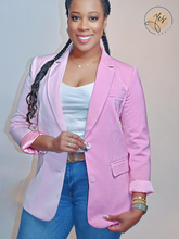 Load image into Gallery viewer, Pink Power | Colorblock Blazer - Multi
