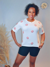 Load image into Gallery viewer, Because I&#39;m Happy! | Smiley Face Pattern Top
