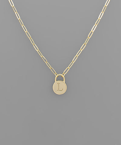 Just "Initial" It | Initial Necklace