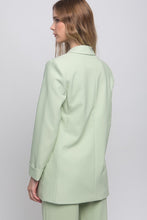 Load image into Gallery viewer, Appease Me | Woven Blazer - Celery Green
