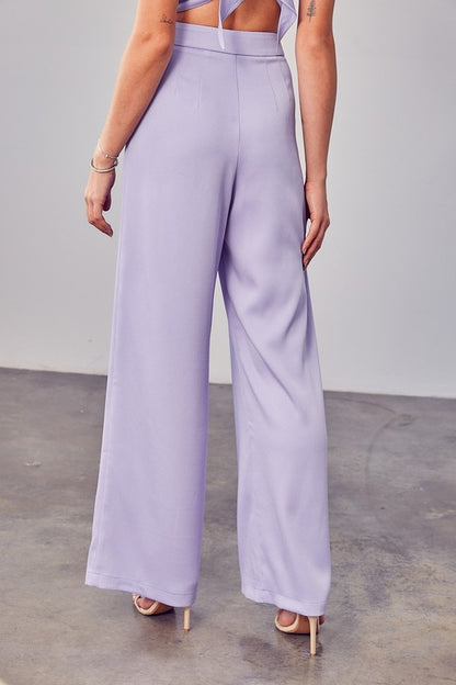 Say Less | Wide Leg Trousers