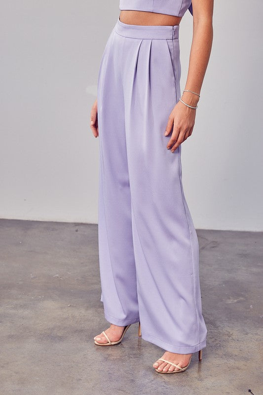 Say Less | Wide Leg Trousers