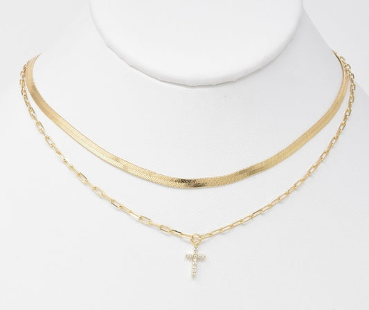 Take My Breathe | Chain Necklace - Gold
