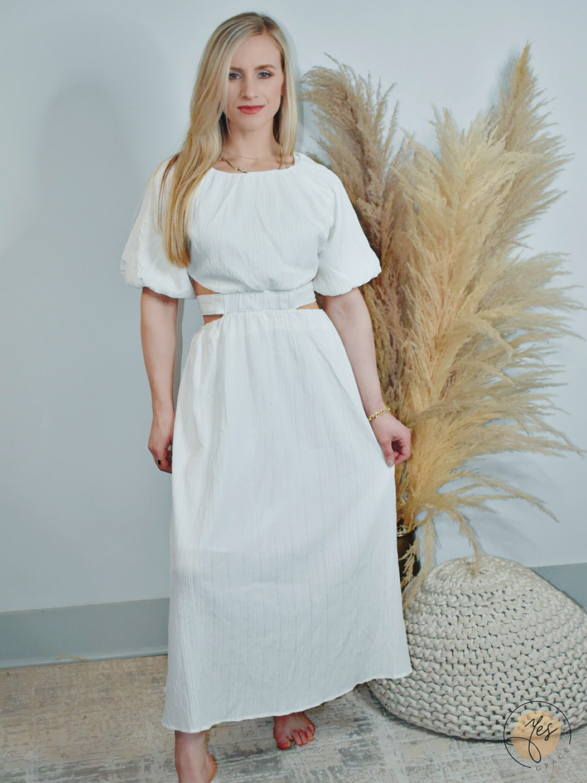 White Sands | Cutout Midi Dress