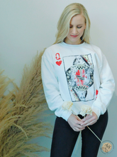 Load image into Gallery viewer, Queen of Hearts | Sweatshirt
