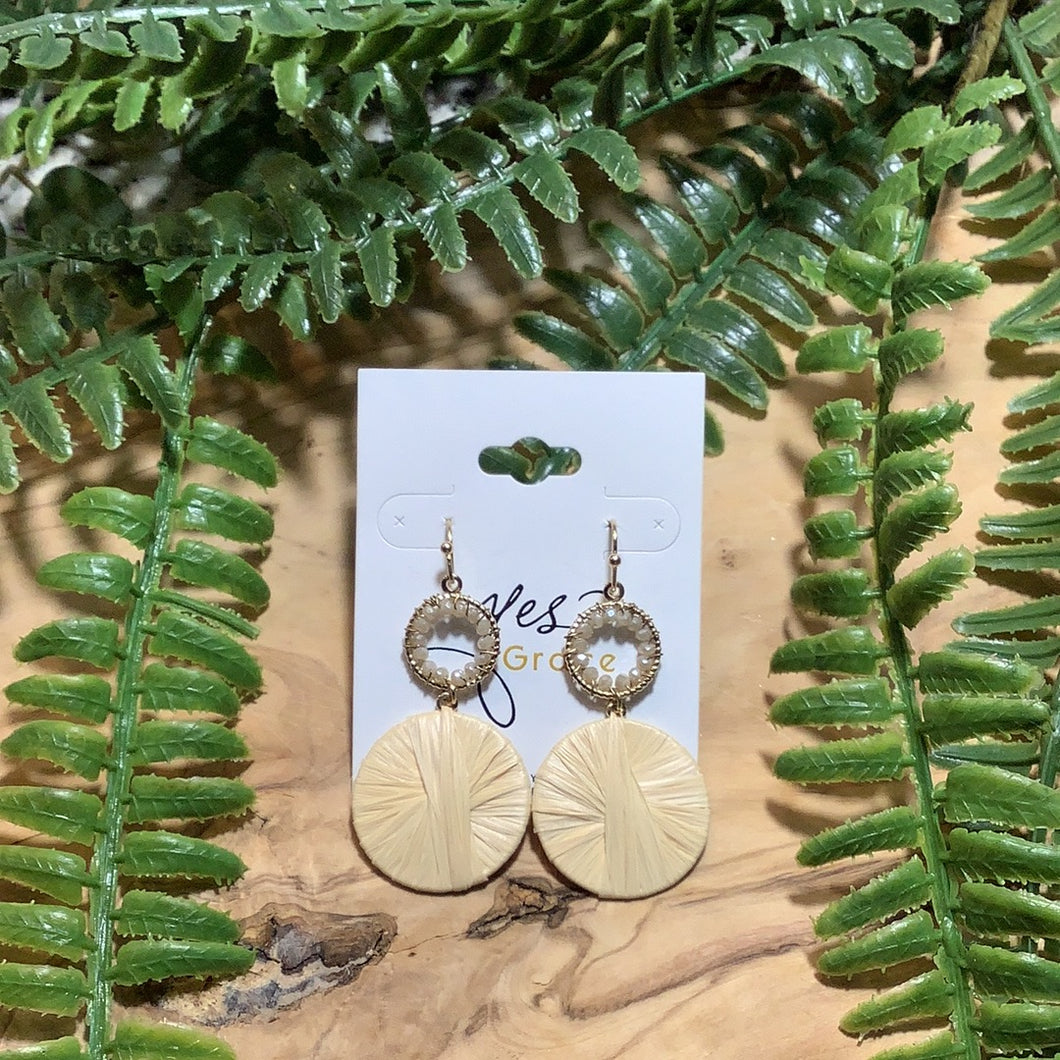 Maybe Today | Earrings - Cream