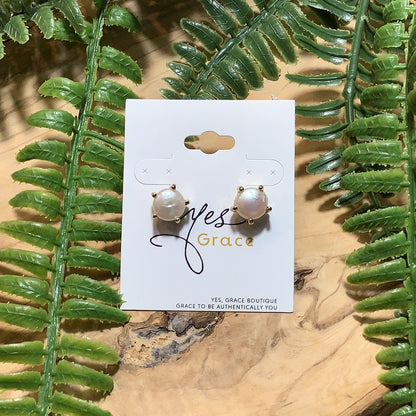 Pearl Stud | Earrings