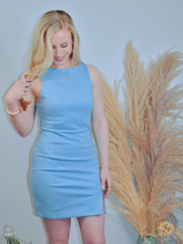 Load image into Gallery viewer, Cocktail Hour | Light Blue Mini Dress
