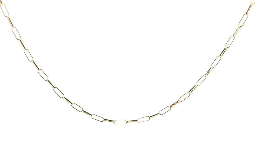 We Go Together | Link Oval Chain Choker  - Gold