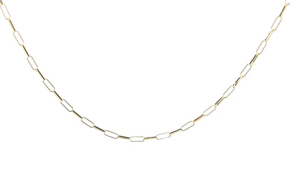 We Go Together | Link Oval Chain Choker  - Gold