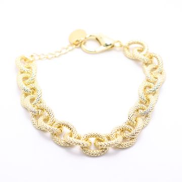 Tell it to Tammy | Chain Link Bracelet - Gold